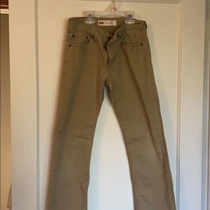 Levi 511 slim khakis
